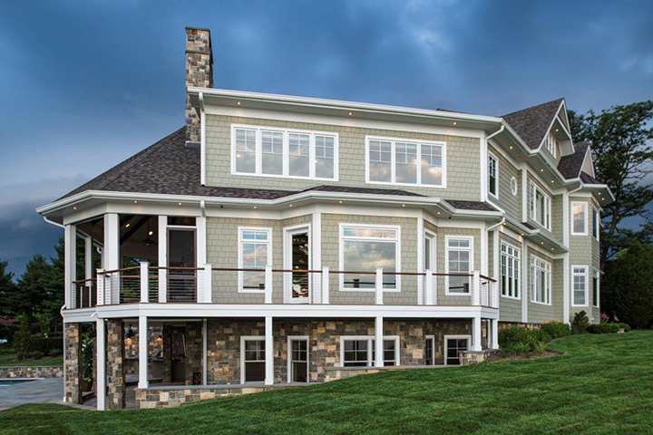 Sun Valley Severna Park Project, Real Stone Veneer, Natural Stone Veneer, Sawn Thin Stone Veneer