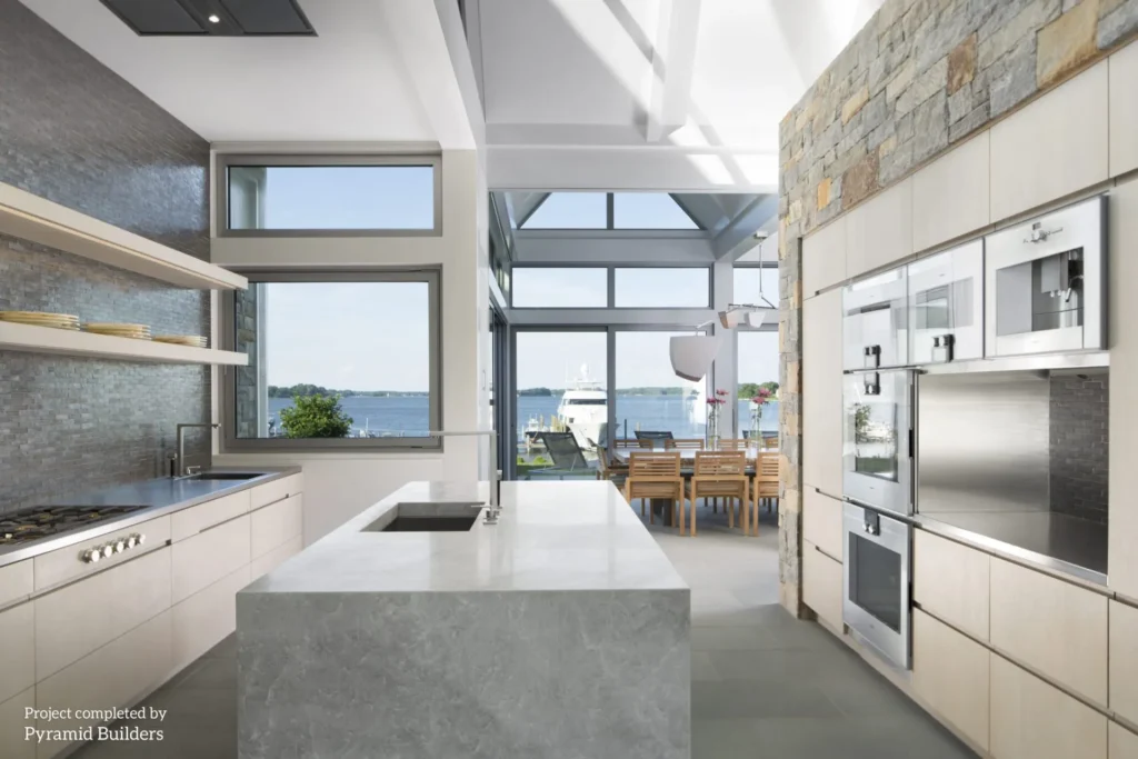 NF-Broadwater-BW2-Project-Kitchen-scaled Broadwater Project, Kitchen, Real Stone Veneer, Natural Stone Veneer, Sawn Thin Stone Veneer