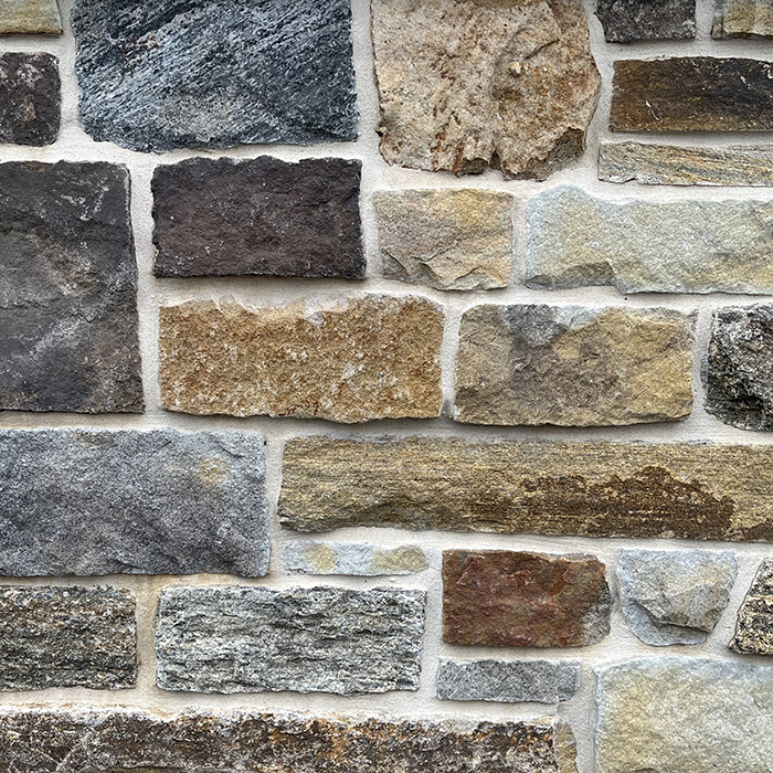 Broadwater Roughly Rectangular Real Stone Veneer from Natural Facing
